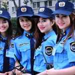 In áo đồng phục bảo vệ